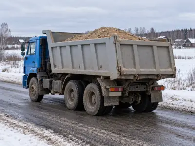 Самосвал 20 т Краснодар — Ростов-на-Дону, фото 4 — сзади