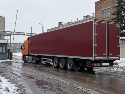 Реф-еврофура 20 т Воронеж — Новосибирск, фото 4 — сзади