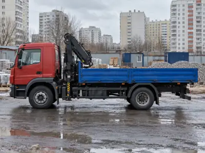 Манипулятор 5 т Самара — Краснодар, фото 1 — спереди