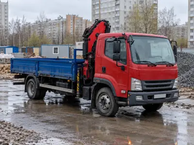 Манипулятор 5 т Самара — Краснодар, фото 2 — с другой стороны