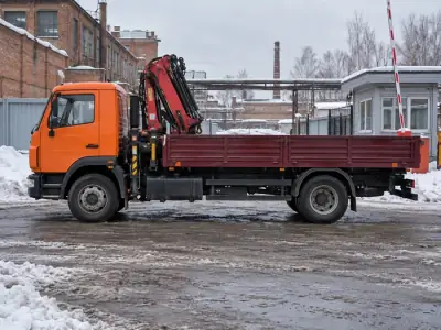 Манипулятор 5 т Воронеж — Ростов-на-Дону, фото 3 — сбоку