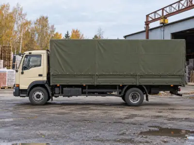 Тент 5 т Уфа — Санкт-Петербург, фото 3 — сбоку