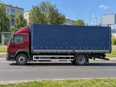 Тентованная фура 10 т Челябинск — Воронеж, фото 3 — сбоку