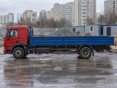 Бортовой 7 т Новороссийск — Самара, фото 1 — спереди