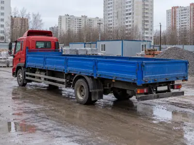 Бортовой 7 т Новороссийск — Самара, фото 4 — сзади