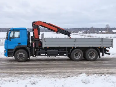 Манипулятор 10 т Москва — Уфа, фото 3 — сбоку