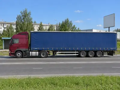 Шторная еврофура 20 т Пермь — Ростов-на-Дону, фото 3 — сбоку