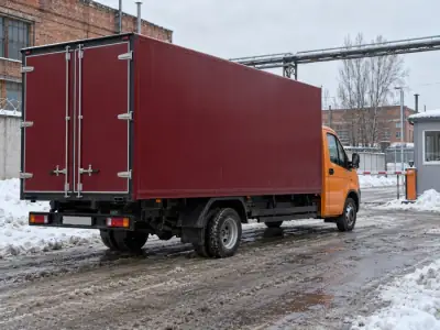 Фургон 3 т Сочи — Тольятти, фото 4 — сзади