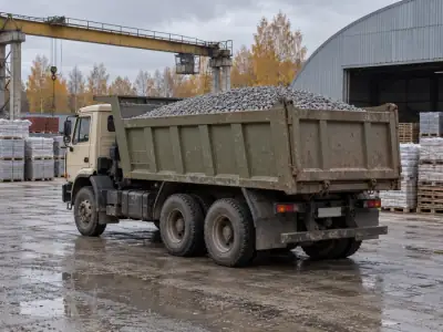 Самосвал 20 т Казань — Уфа, фото 4 — сзади