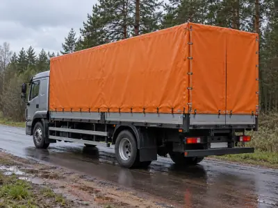 Тентованная фура 10 т Ростов-на-Дону — Омск, фото 1 — спереди
