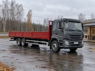 Бортовой 7 т Самара — Омск, фото 2 — с другой стороны