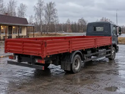Бортовой 7 т Самара — Омск, фото 4 — сзади