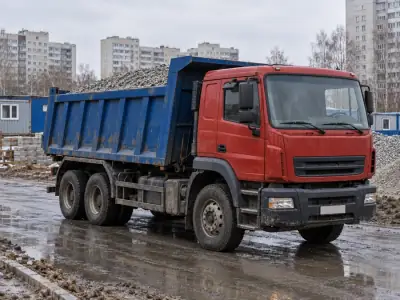 Самосвал 20 т Омск — Самара, фото 2 — с другой стороны