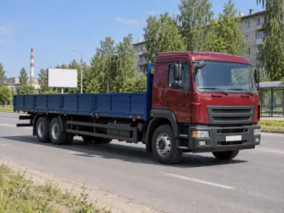 Бортовой 7 т Уфа — Новосибирск, фото 2 — с другой стороны