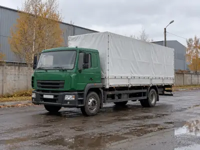 Тент 5 т Самара — Воронеж, фото 1 — спереди