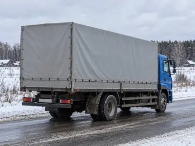 Тентованная фура 10 т Пермь — Уфа, фото 4 — сзади