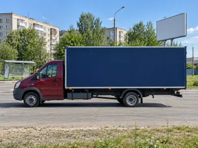 Фургон 3 т Самара — Омск, фото 3 — сбоку