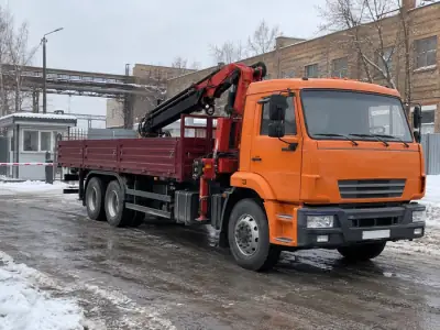 Манипулятор 10 т Калининград — Уфа, фото 2 — с другой стороны