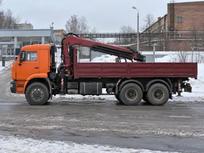 Манипулятор 10 т Калининград — Уфа, фото 3 — сбоку