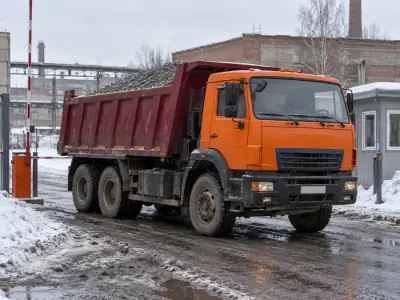 Самосвал 20 т Казань — Омск, фото 2 — с другой стороны