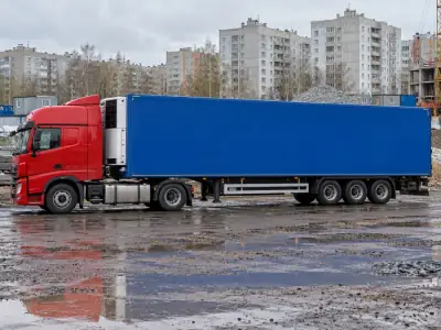 Реф-еврофура 20 т Москва — Владивосток, фото 3 — сбоку