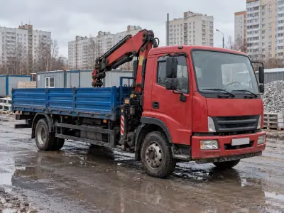 Манипулятор 5 т Владивосток — Екатеринбург, фото 2 — с другой стороны