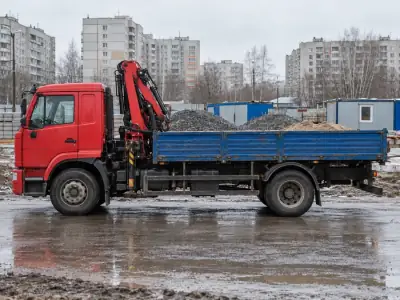 Манипулятор 5 т Владивосток — Екатеринбург, фото 3 — сбоку