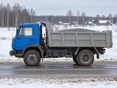 Самосвал 10 т Москва — Казань, фото 3 — сбоку