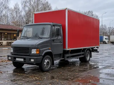 Фургон 5 т Воронеж — Новороссийск, фото 1 — спереди