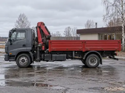 Манипулятор 5 т Тюмень — Воронеж, фото 3 — сбоку