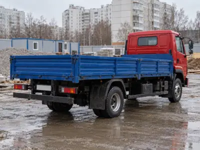 Бортовой 5 т Санкт-Петербург — Уфа, фото 4 — сзади