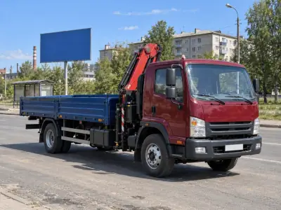 Манипулятор 5 т Воронеж — Санкт-Петербург, фото 2 — с другой стороны