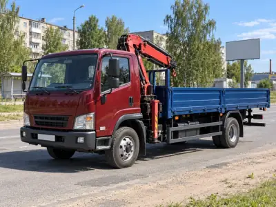 Манипулятор 5 т Воронеж — Санкт-Петербург, фото 3 — сбоку