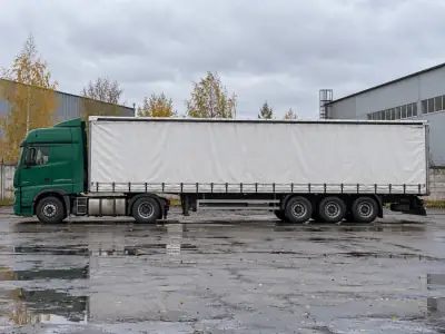 Шторная еврофура 20 т Тольятти — Уфа, фото 3 — сбоку