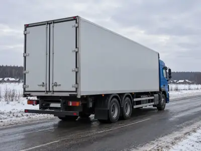 Рефрижератор 10 т Тюмень — Омск, фото 4 — сзади