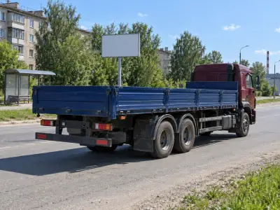 Бортовая фура 10 т Воронеж — Екатеринбург, фото 4 — сзади