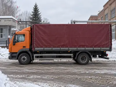 Тентованная фура 10 т Тюмень — Нижний Новгород, фото 3 — сбоку