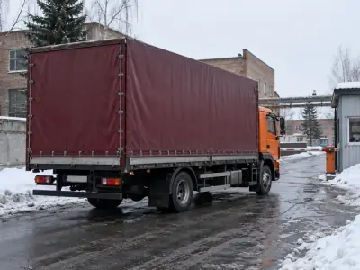 Тентованная фура 10 т Тюмень — Нижний Новгород, фото 4 — сзади