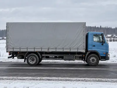 Тент 5 т Новороссийск — Воронеж, фото 1 — спереди
