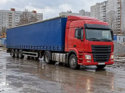 Еврофура 20 т Самара — Омск, фото 2 — с другой стороны