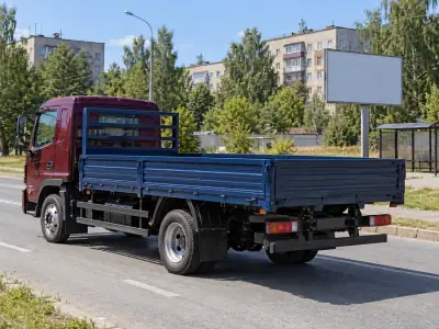 Бортовой 5 т Краснодар — Омск, фото 4 — сзади