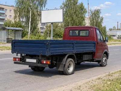 Бортовая газель 3 т Калининград — Самара, фото 4 — сзади