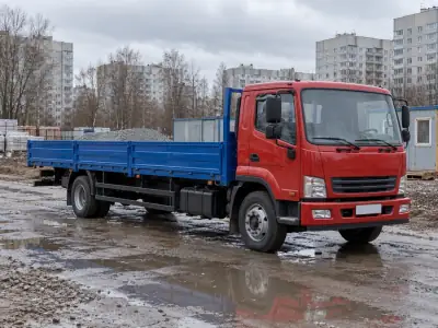 Бортовой 7 т Тюмень — Красноярск, фото 2 — с другой стороны