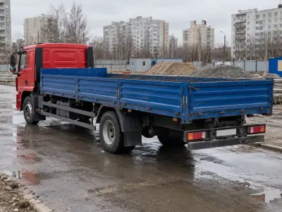 Бортовой 7 т Тюмень — Красноярск, фото 4 — сзади