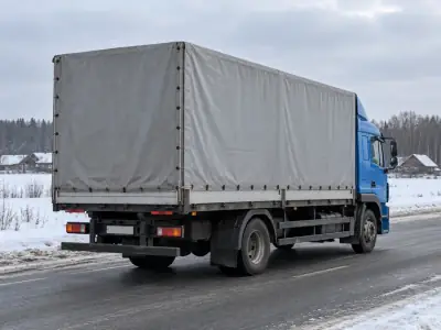 Тентованная фура 10 т Казань — Нижний Новгород, фото 4 — сзади