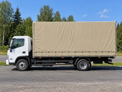 Тент 5 т Краснодар — Красноярск, фото 3 — сбоку