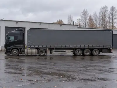 Шторная еврофура 20 т Воронеж — Челябинск, фото 3 — сбоку