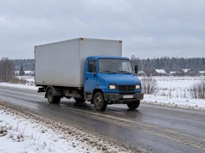 Фургон 5 т Новосибирск — Ростов-на-Дону, фото 1 — спереди