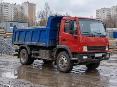Самосвал 10 т Красноярск — Ачинск, фото 2 — с другой стороны