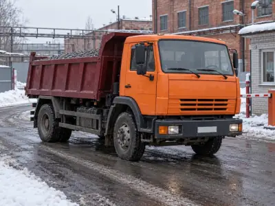 Самосвал 10 т Омск — Новосибирск, фото 2 — с другой стороны